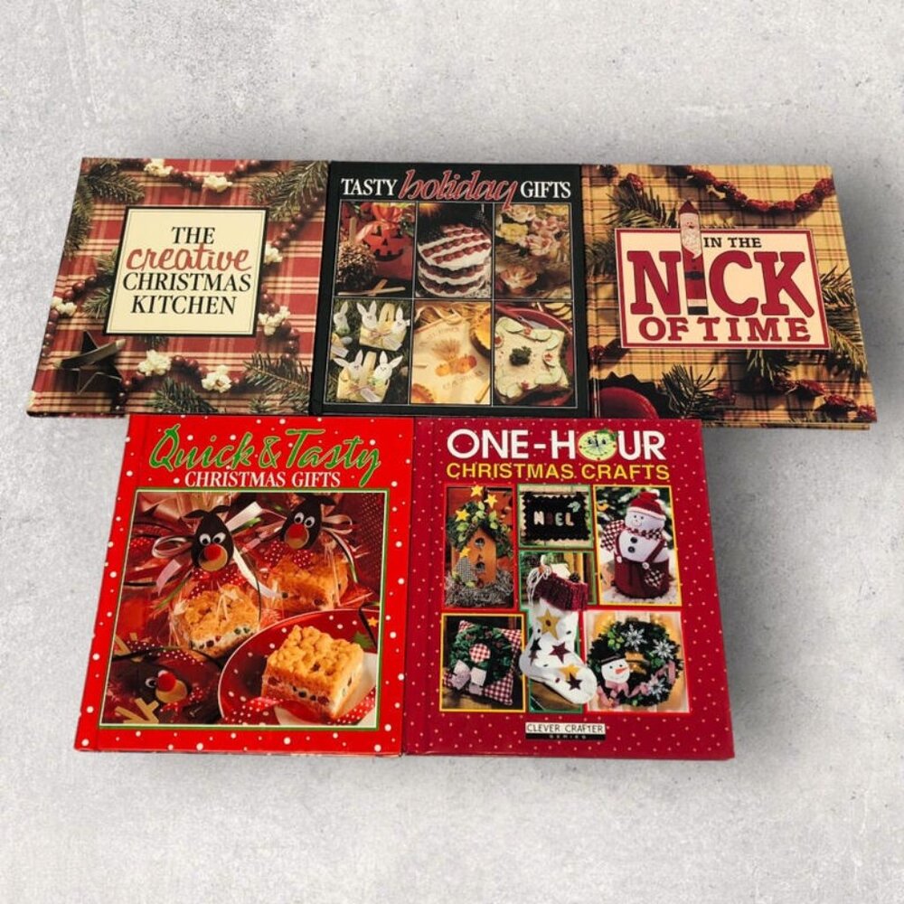 Lot of 5 Craft Books Leisure Arts Memories in the Making Christmas Holiday